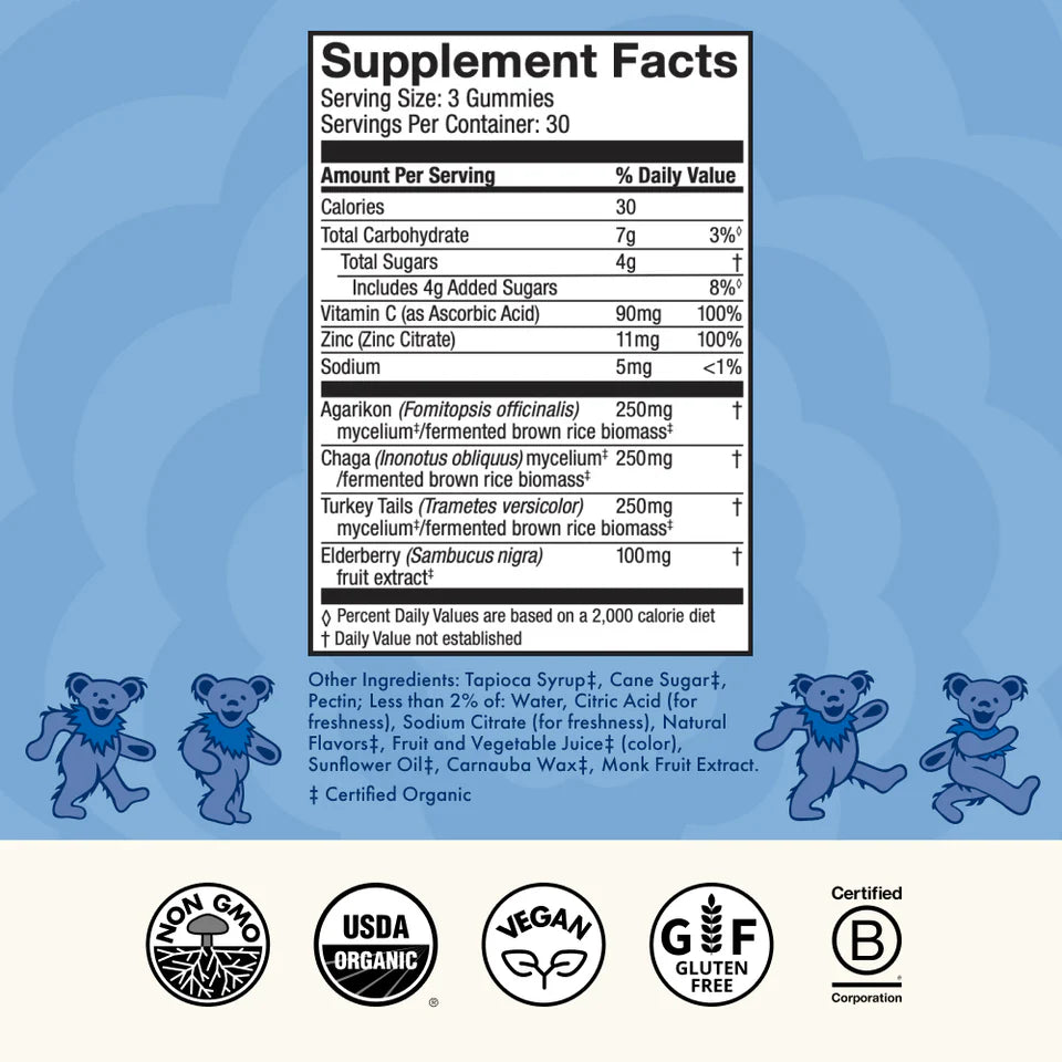 Beary Well - Grateful Dead Gummies