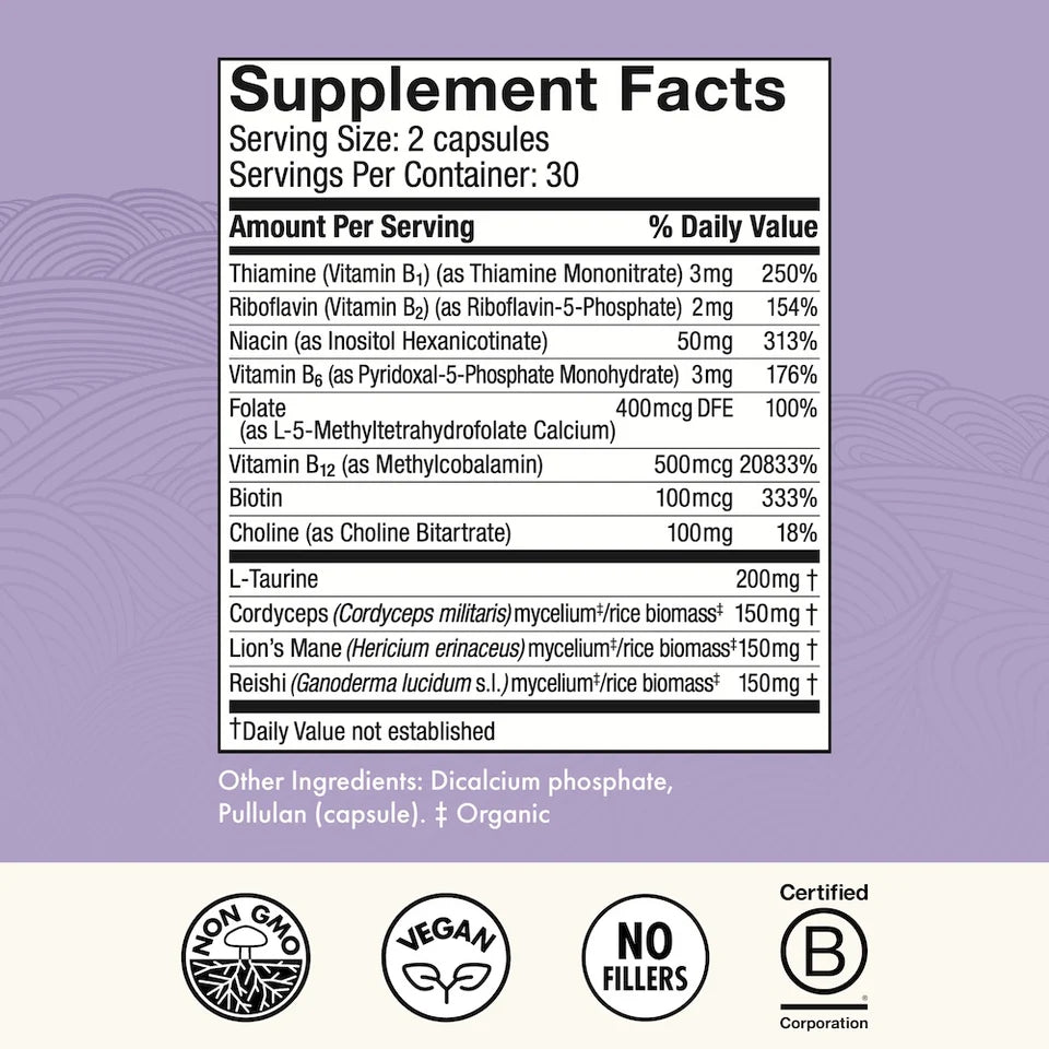 Focus Capsules - MycoBenefits