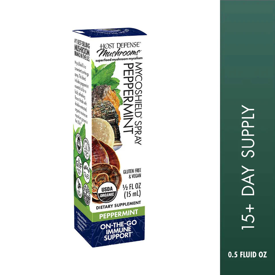 MycoShield Peppermint Throat Spray