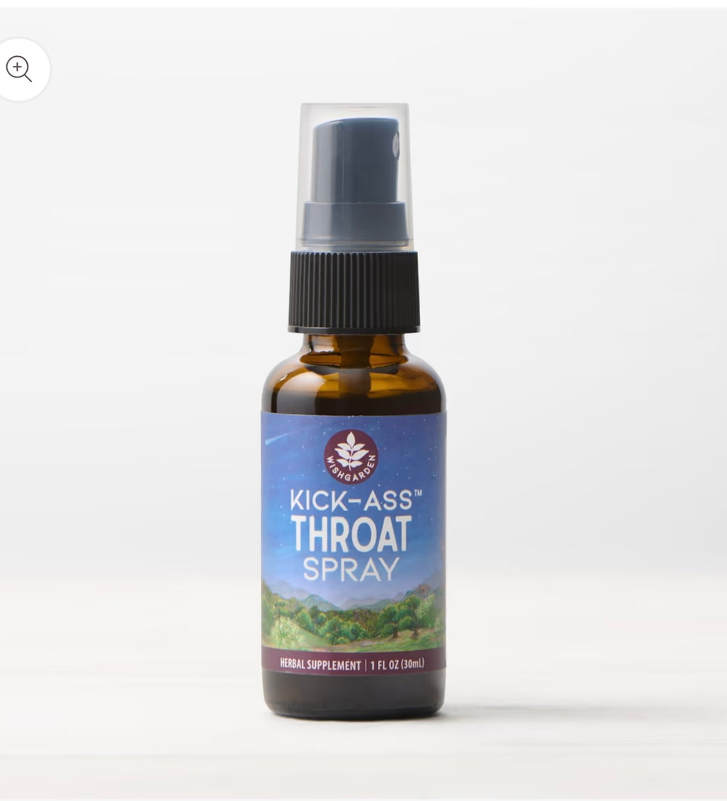 Wish Garden Kick-Ass Throat Spray 1oz Spray