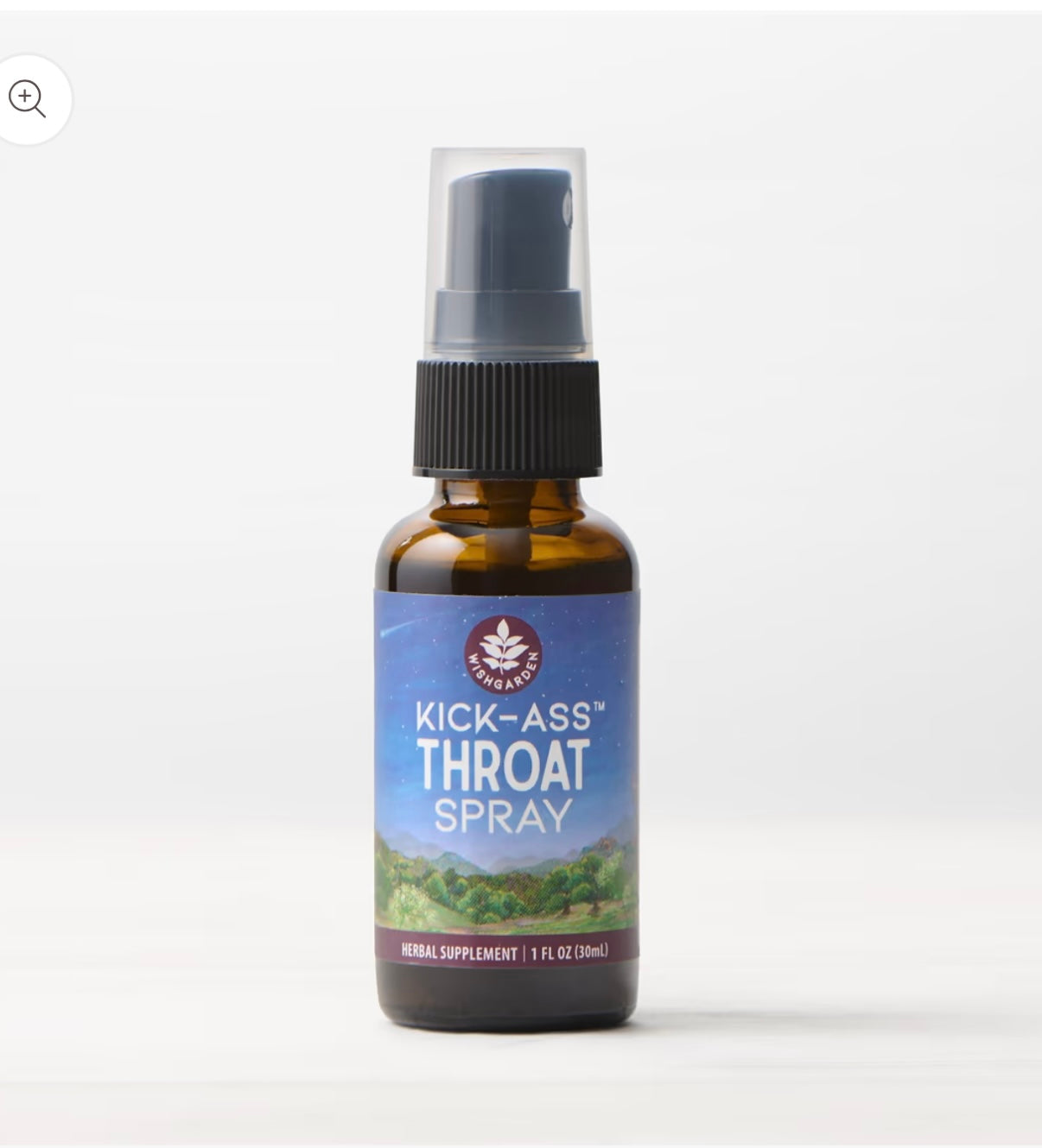 Wish Garden Kick-Ass Throat Spray 1oz Spray